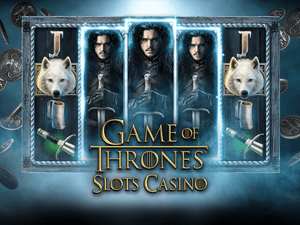 Banner of Game of Thrones branded slots