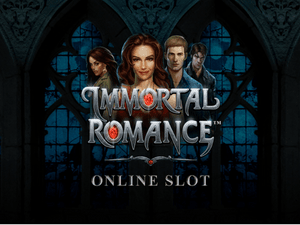 Banner of Immortal Romance slot game