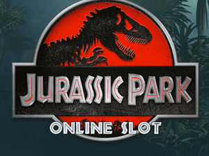 Banner of Jurassic Park branded slots