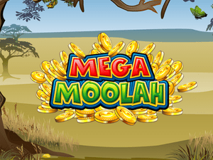 Banner of Mega Moolah jackpot game