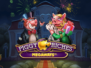 Banner of Piggy Riches Megaways slot game