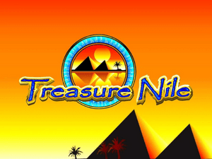 Banner of Treasure Nile slot game