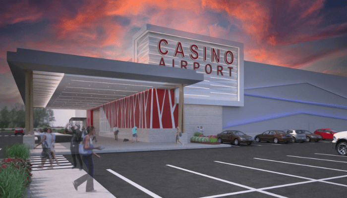 Ace Casino Calgary Airport outside