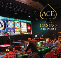 Ace Casino Calgary Airport inside
