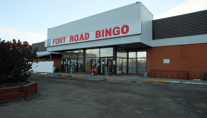 Fort Road Bingo outside