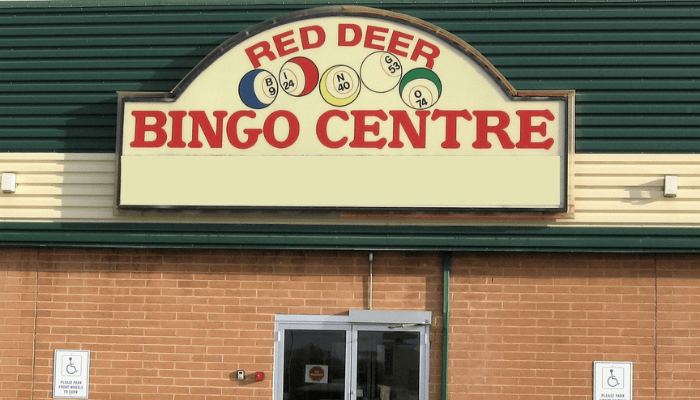 Red Deer Bingo Centre outside