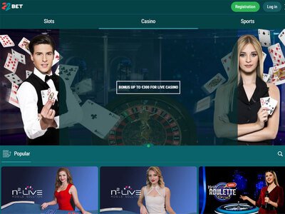 22 Bet Casino website