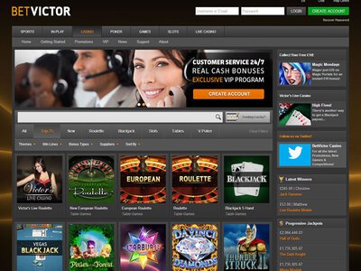 Bet Victor Casino website