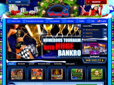 Ice Casino website