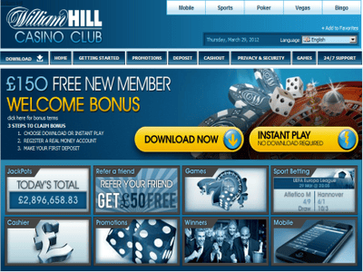 William Hill website