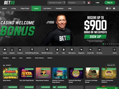 Bet99 Sportsbook website