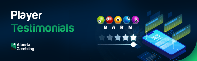 A few star ratings and reviews for customer reviews of Bingo Barn