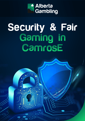 A lock and a security shield for security and fair gaming in Camrose