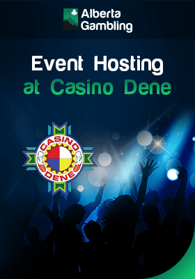 Some people are cheering at an event for event hosting at Casino Dene