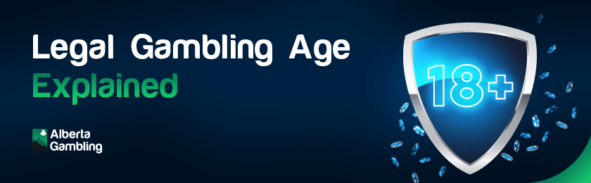 18+ sign for legal gambling age explained