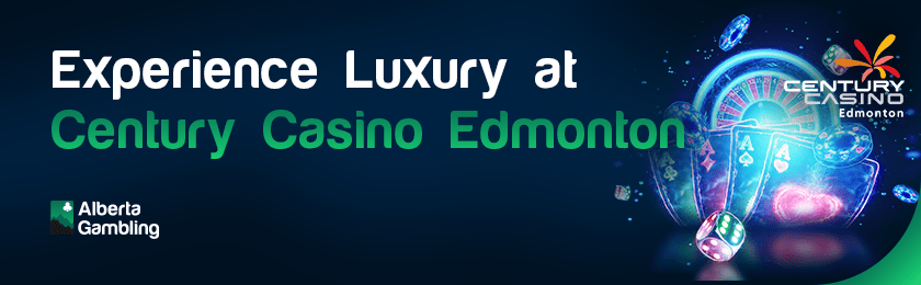 Some casino gaming items for experience luxury at Century Casino Edmonton