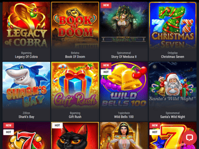 Cobra Casino website