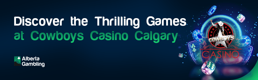 Different casino gaming items for the thrilling games at cowboys casino Calgary