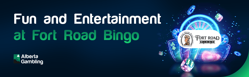 Some casino gaming items for fun and entertainment at Fort Road Bingo