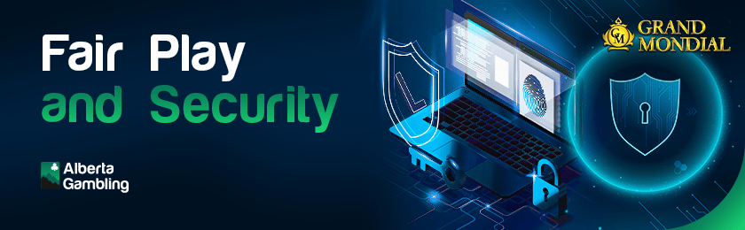 A laptop with some security features for fair play and security