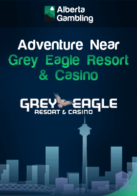 Some buildings and structures for adventure near Grey Eagle Resort & Casino