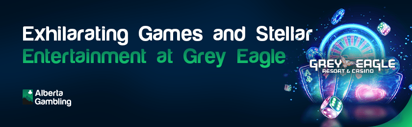 Some casino gaming items exhilarating games and stellar entertainment at Grey Eagle