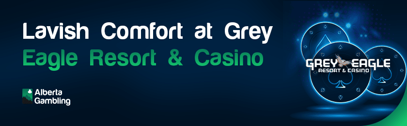 A few images of spades for lavish comfort at Grey Eagle Resort & Casino