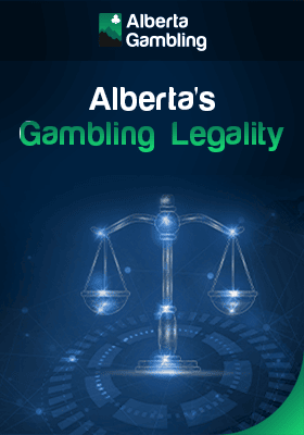 Scale as symbol of law for Alberta's gambling legality