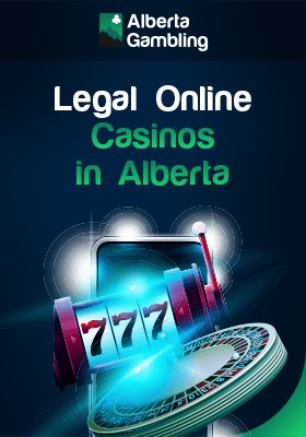Slot machine and roulette as symbols of casinos in Alberta