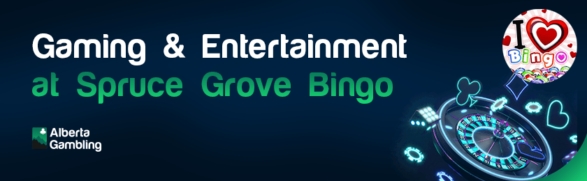 A roulette machine and some gaming items for gaming and entertainment at Spruce Grove Bingo
