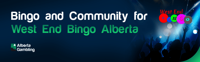 Some people are cheering at an event for bingo and community for West End Bingo Alberta