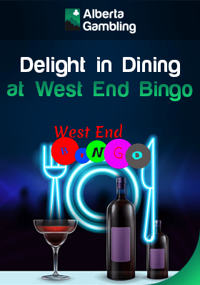 Cutlery and crockery with some fine wine for Delight in dining at West End Bingo